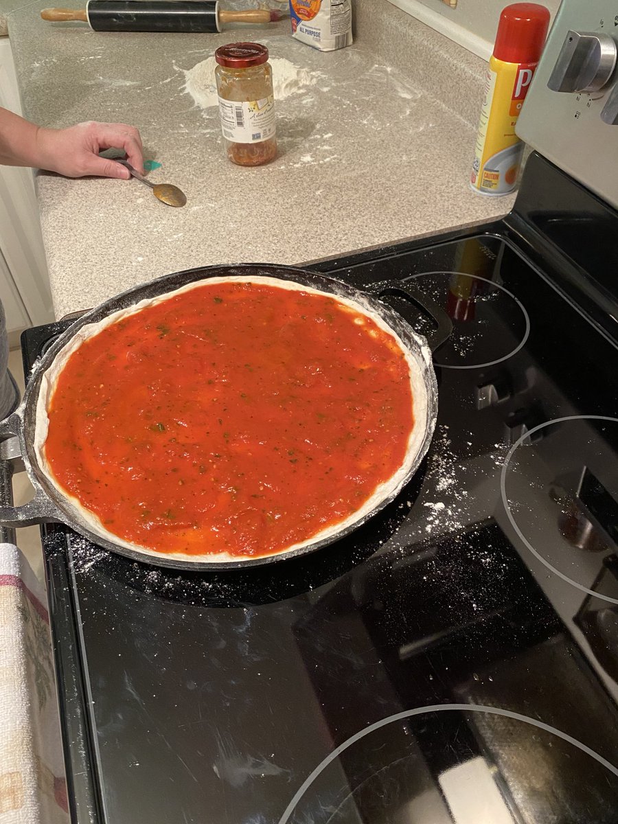 vdivincenti's tweet photo. The Pizza prep begins! #TheLastDriveInn @kinky_horror https://t.co/WGZ1HdVA6X