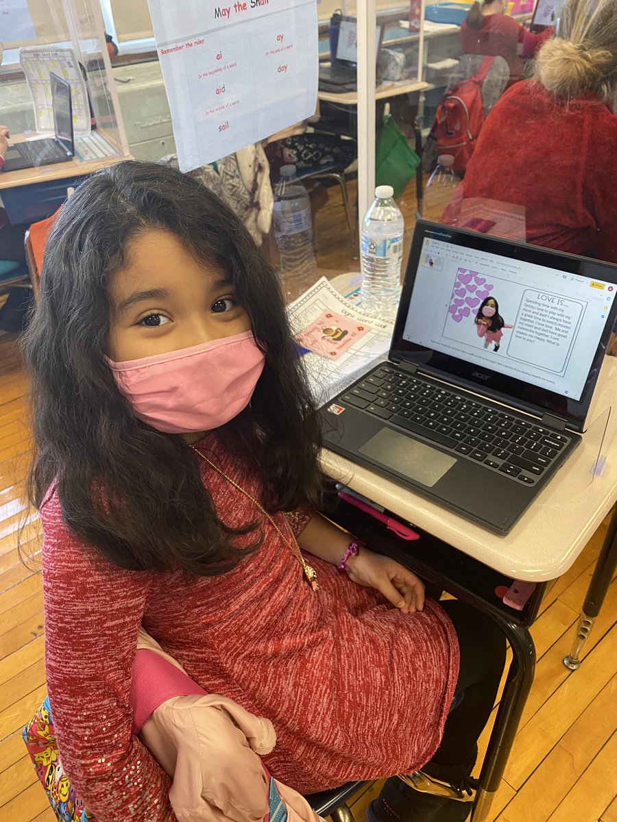 PiotrowskiFFE's tweet photo. Second graders had fun describing what love is... @mrsmorgan39 https://t.co/1F3oirE3va