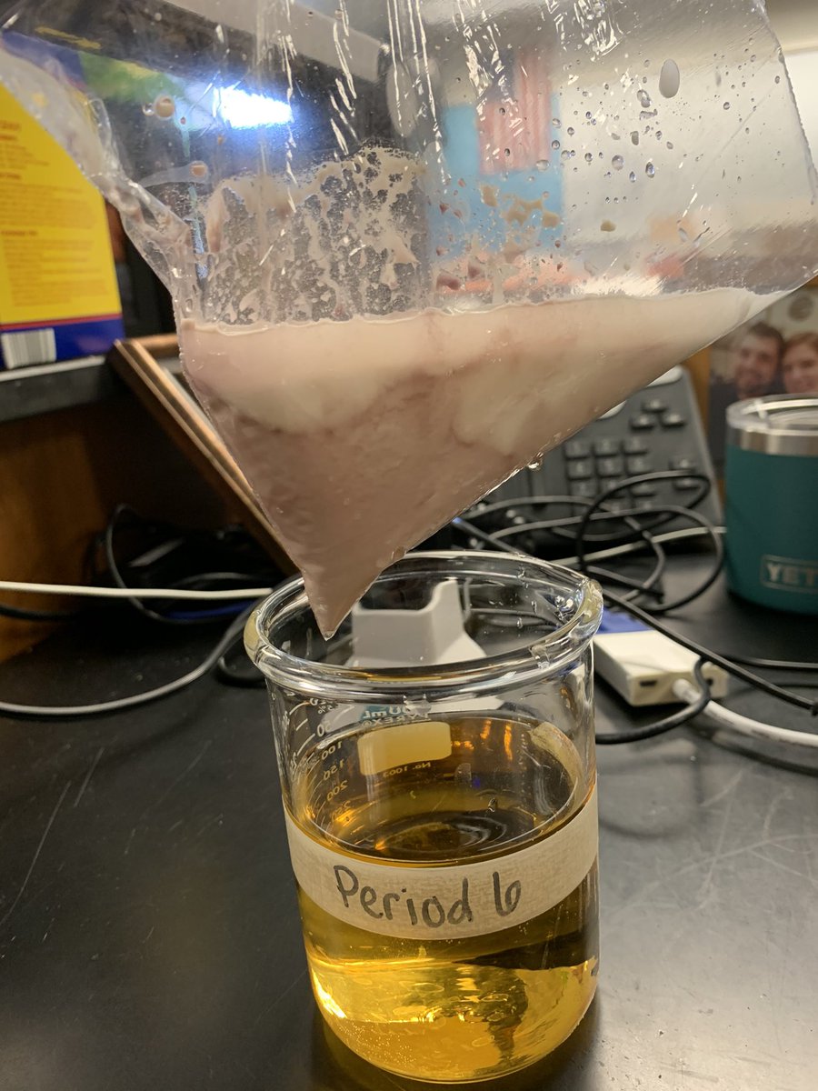 MrsNolanCCMS's tweet photo. Started active &amp; passive transport by making it happen! Formed a hypothesis and set up our iodine, water, and cornstarch. These are our results after 15 minutes and then overnight. Today, we had a discussion about how this craziness happened 🙌🏼🤯🔬#falconpride #scienceteacher https://t.co/Hyf3FtAe4a