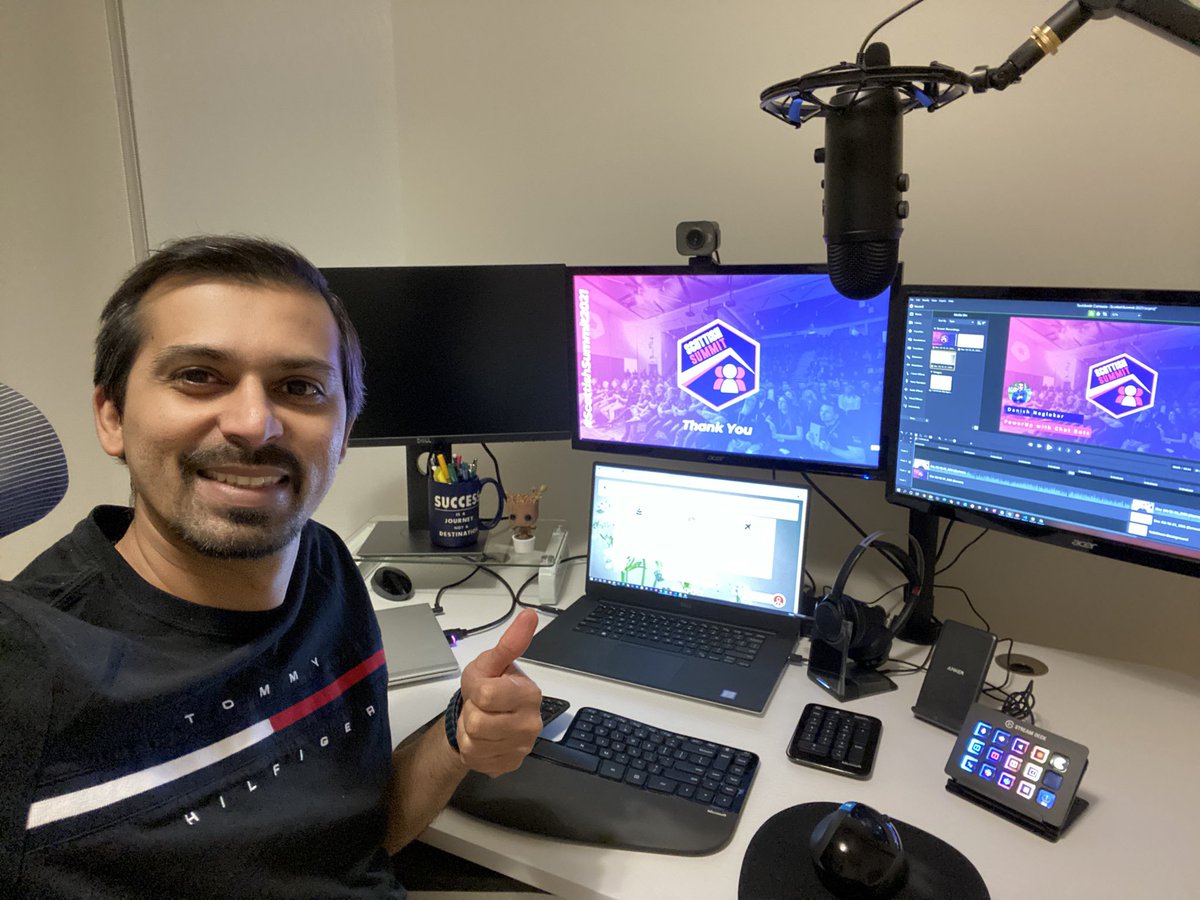 DanzMaverick's tweet image. Friday evening fun making my session recording for #ScottishSummit2021 
on #PowerVirtualAgent #ChatBots