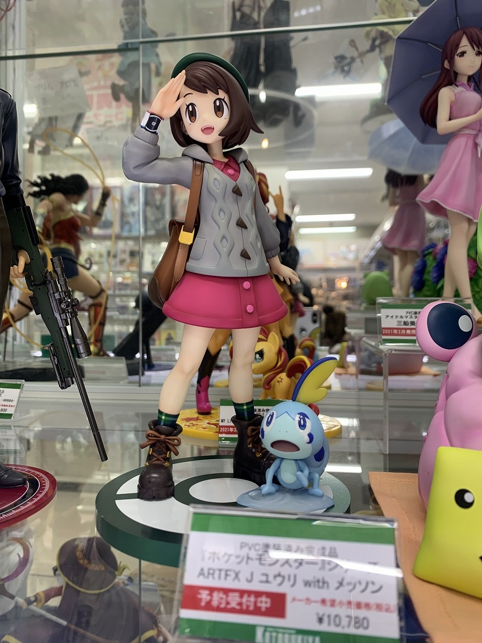 コトブキヤ宣伝 展示情報 Artfx J ユウリ With メッソン デコマスをあみあみ秋葉原店様 Amiamiakihabara にて展示中です ぜひ実物をご覧いただきご予約検討くださいませ ポケモン ポケモン剣盾 コトブキヤ ありがひとし T Co