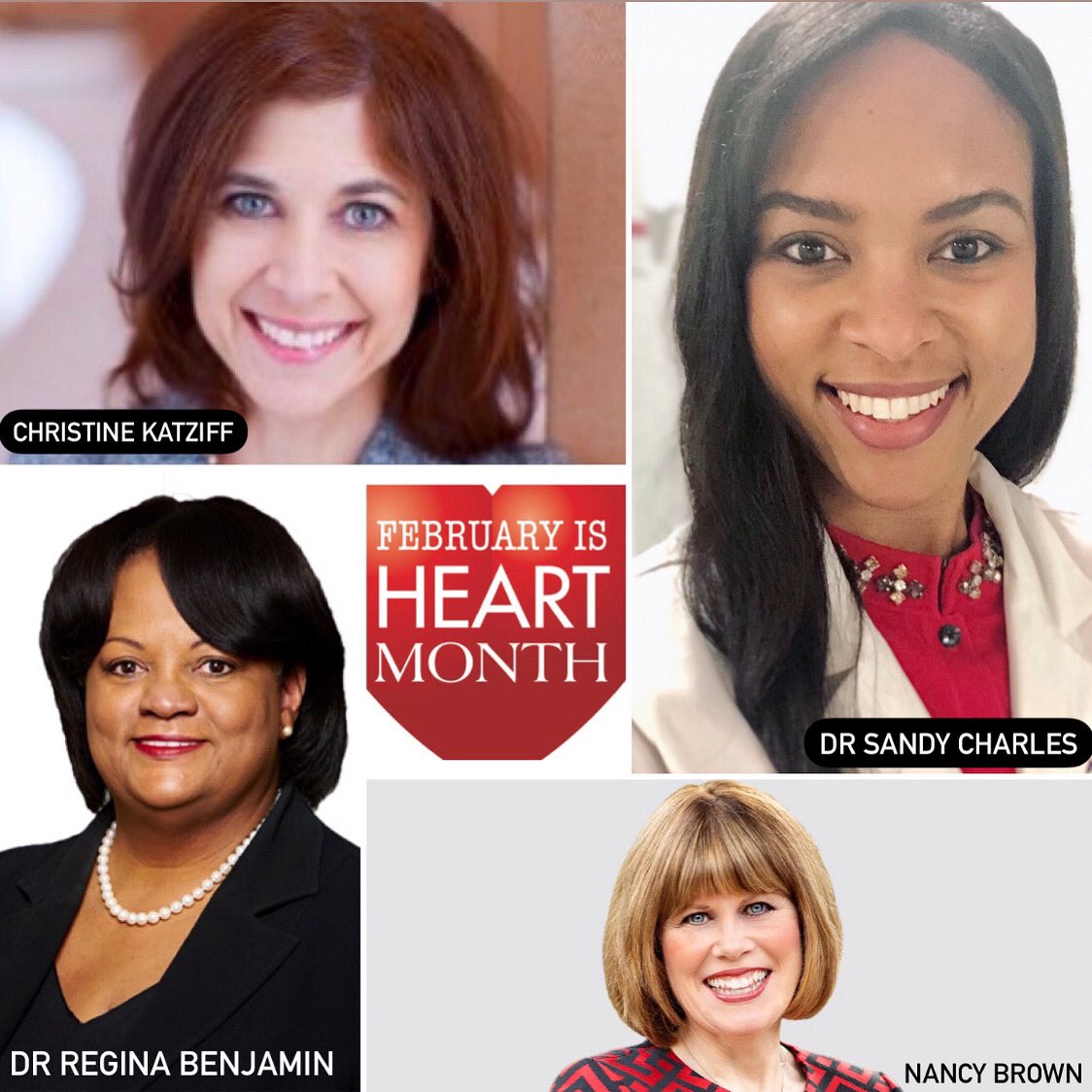 Thank you former Surgeon General @reginabenjamin, CEO of the American Heart Association @NancyatHeart, and Chief Audit Executive for Bank of America @CKatziff for our insightful panel discussion about heart health, disparities in medicine, and the impact of COVID-19! #awareness