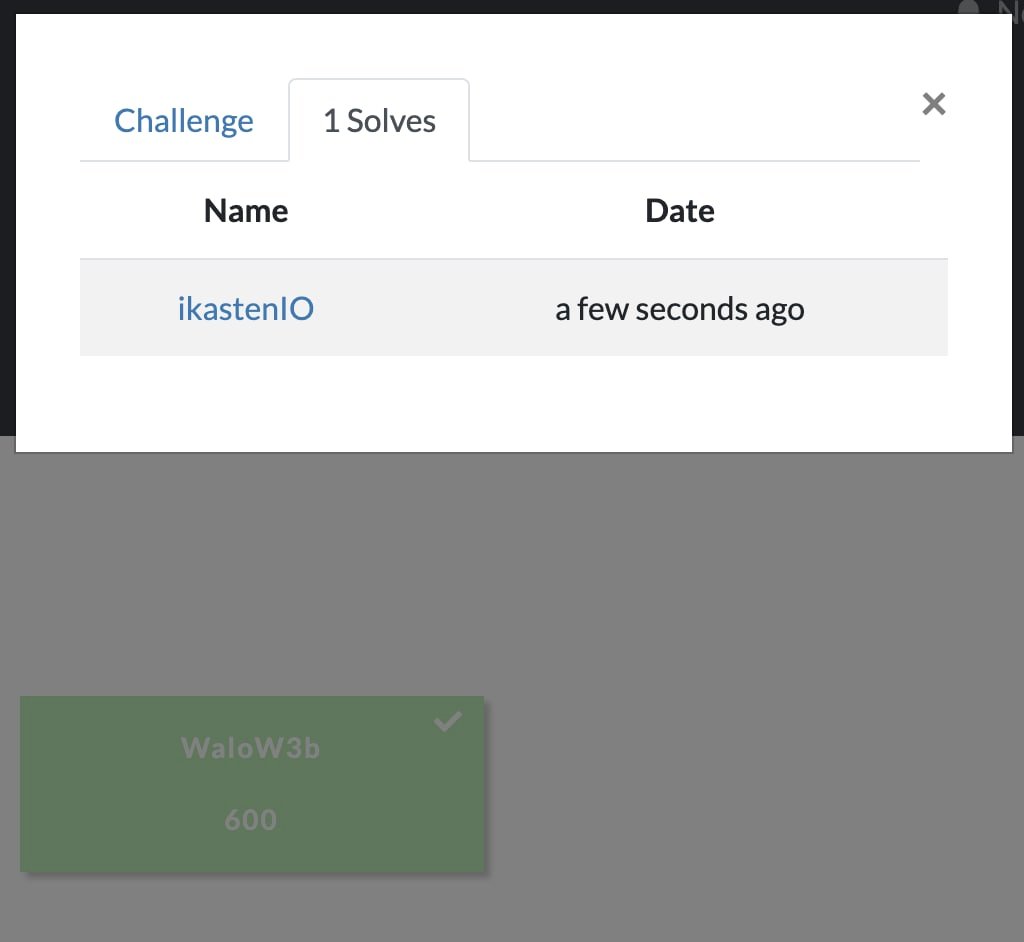 juanan's tweet photo. 2:08AM y despierto tras un día duro. Pero ha merecido la pena el esfuerzo. Jackpot en WaloW3b!  (600 puntos), del CTF de  @cybexsec Tocar dormir unas horas y documentar mañana el excelente, demoníaco y muy, muy técnico reto ideado por el gran @jorge_ctf #HatsOff 🎩🎩 https://t.co/G6QaHpfwr4