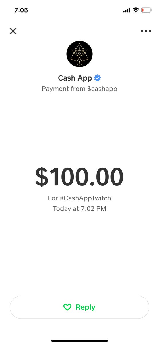 cjboyd22's tweet photo. Won $100 via @CashApp thanks to @babydillster_  and @BobbyPoff killing it! #CashAppTwitch https://t.co/2ziQvCt5Ut