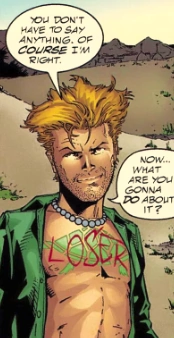 Barry WestSon of Wally West of Earth 22, Barry had no interest in becoming a hero like his father and sister. Wally always hoped he'd reconsider.