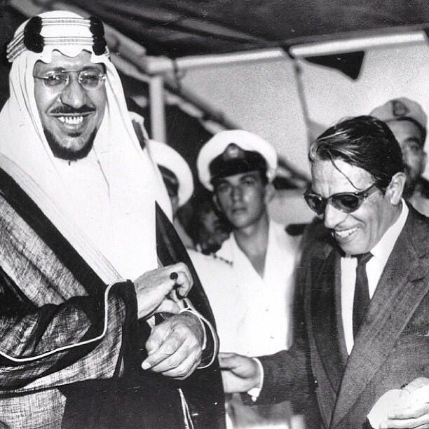 Onassis employed Hjalmar Schacht to negotiate the "Jeddah Agreement" with Saudi Arabia, which later gave him a virtual monopoly on the transport of 45 million tons of Saudi oil a year.