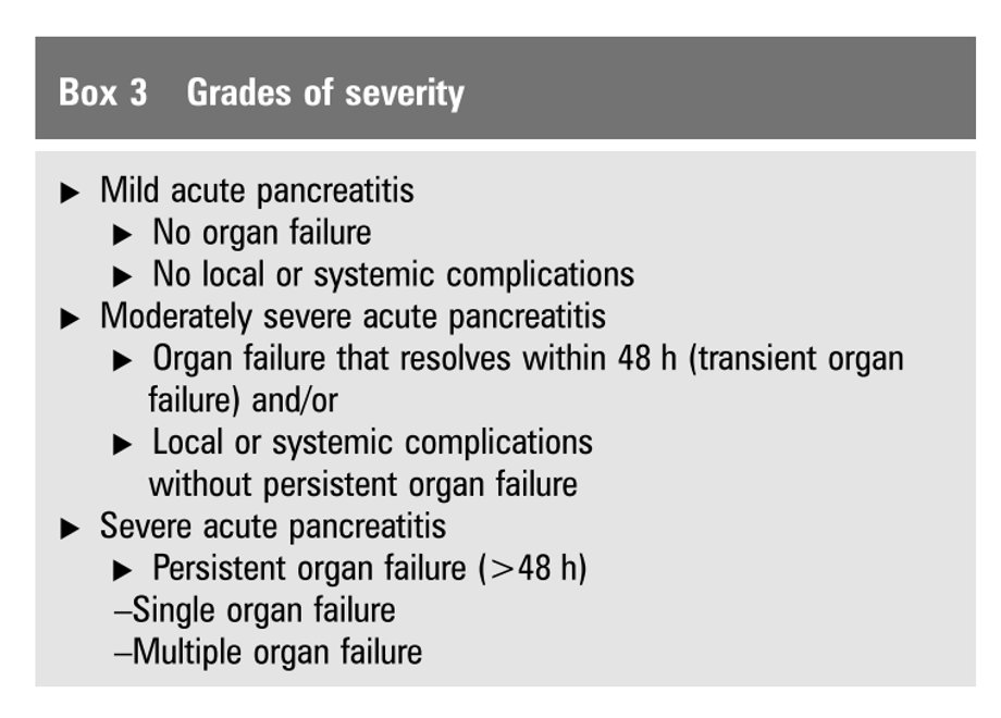 10) Grades of severity
