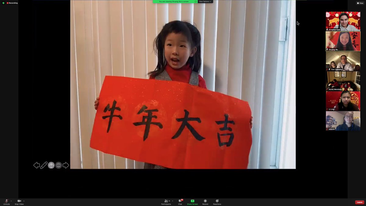 ESUModLang's tweet image. Thank you Dr. Shuang Wu @Shuang_Wu2020 and the students studying #Chinese @ESUniversity The 2021 #LunarNewYear  event was a fun-filled celebration of the people, traditions, and culture of #China 🇨🇳 Happy #YearOfTheOx everyone!!