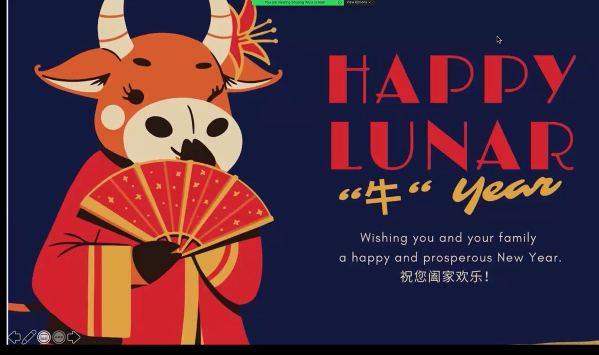 ESUModLang's tweet image. Thank you Dr. Shuang Wu @Shuang_Wu2020 and the students studying #Chinese @ESUniversity The 2021 #LunarNewYear  event was a fun-filled celebration of the people, traditions, and culture of #China 🇨🇳 Happy #YearOfTheOx everyone!!