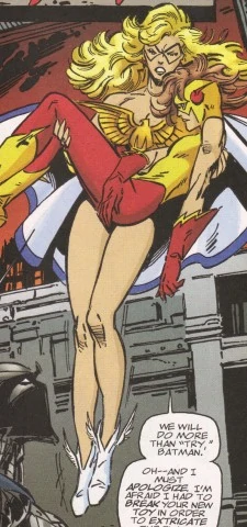 Carrie Allen - The FlashShe had only recently joined the Justice League in 1986 when she and other Leaguers tried to apprehend an increasingly unstable Batman.