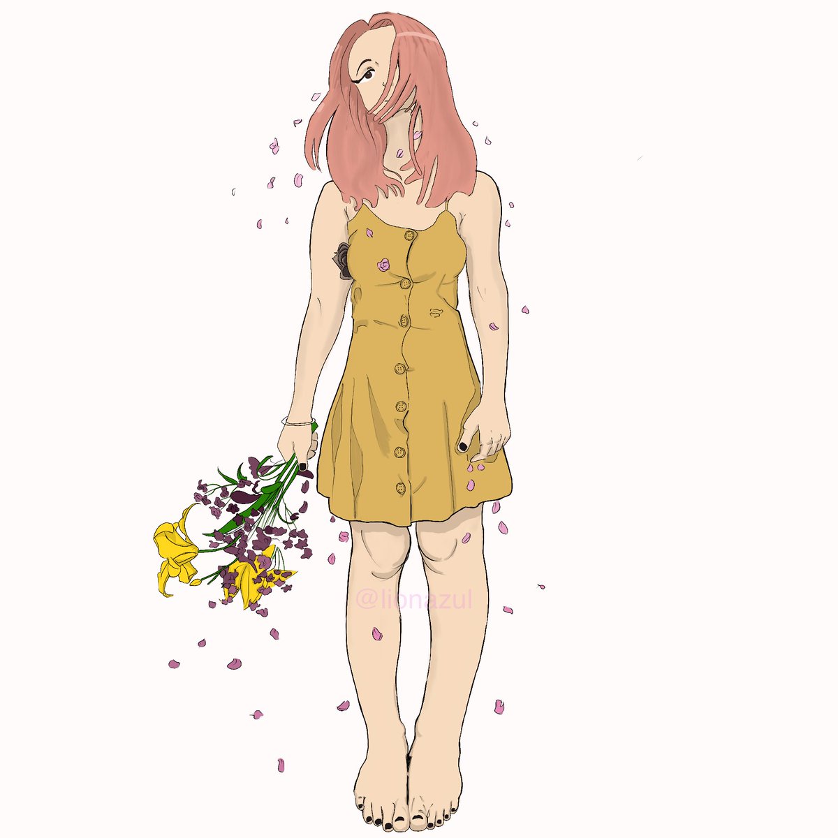 Ugh I live for how expressive her linework and visual flow is?? Please check her out <a href="/Lionazul_/">💖lionazul💖</a>