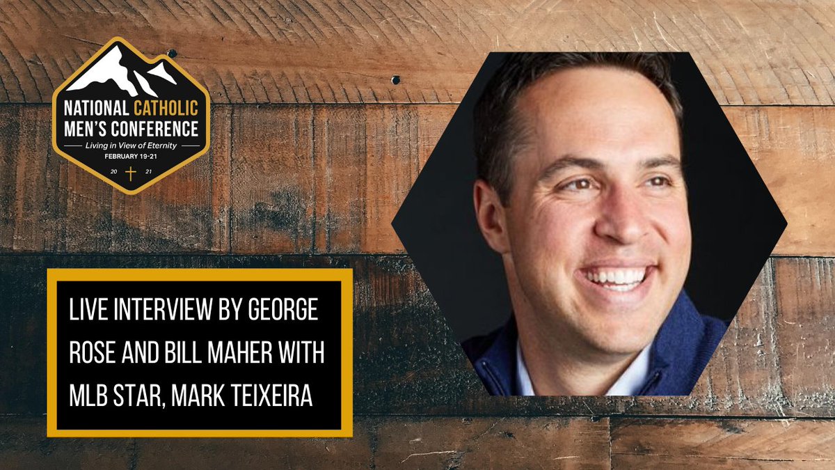 Join us live for an exclusive interview with former New York Yankees first-baseman, Mark Teixeira <a href="/teixeiramark25/">Mark Teixeira</a> as he shares what it was like living his Faith both on and off the field. All happening at 5pm on Feb 19! 

Register for FREE today at: bit.ly/3jDxWB4