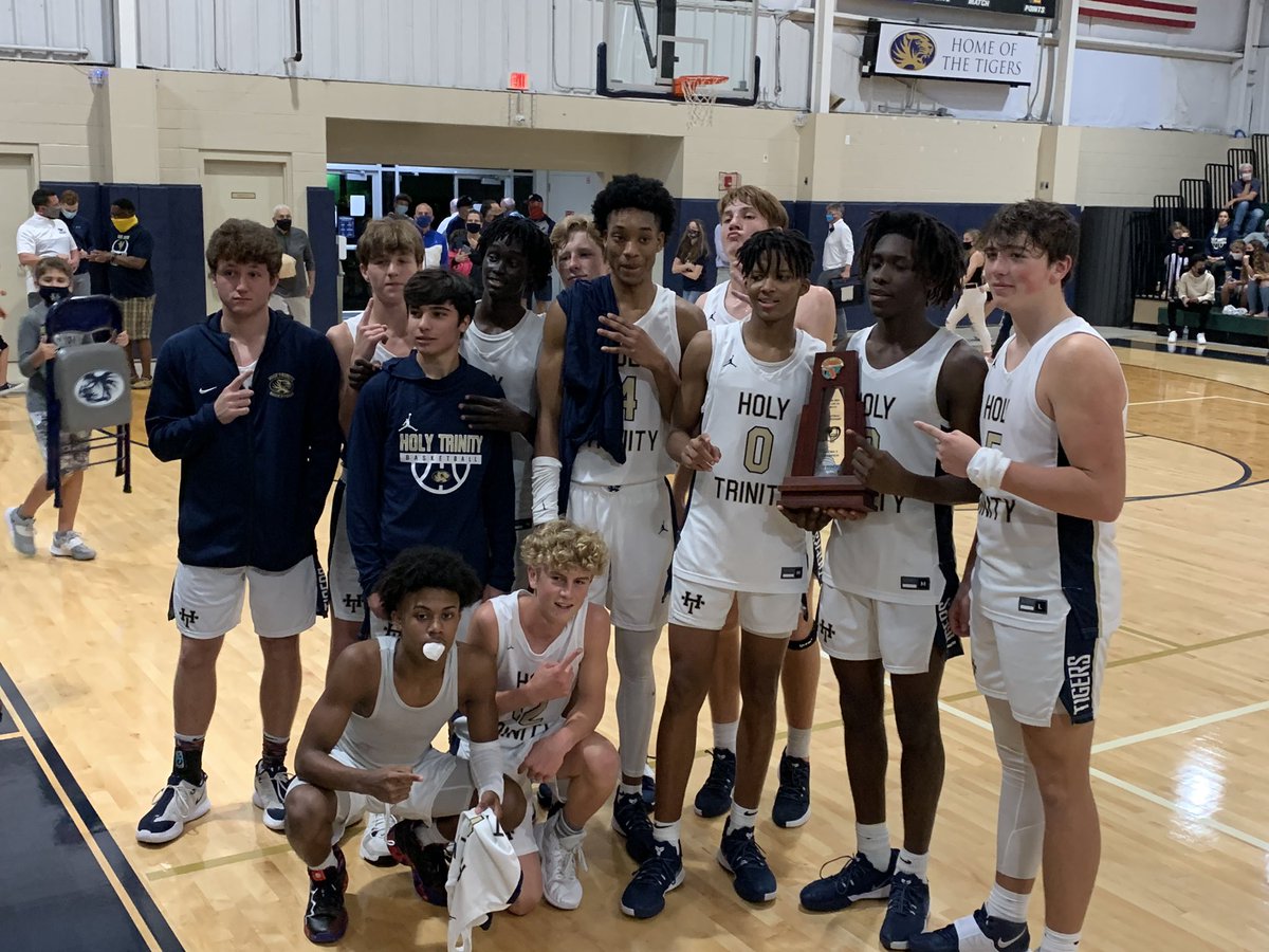 District Champs! Congrats boys basketball on a great 77-37 win over West Shore!