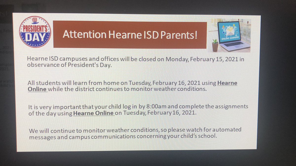 Hearne High School tweet media
