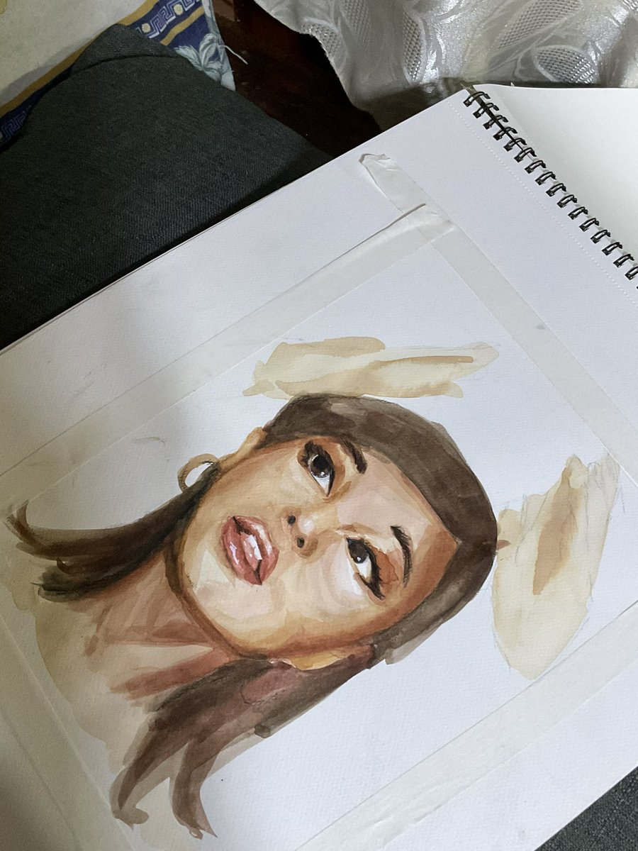 Ariana Grande Wip Cleoのイラスト