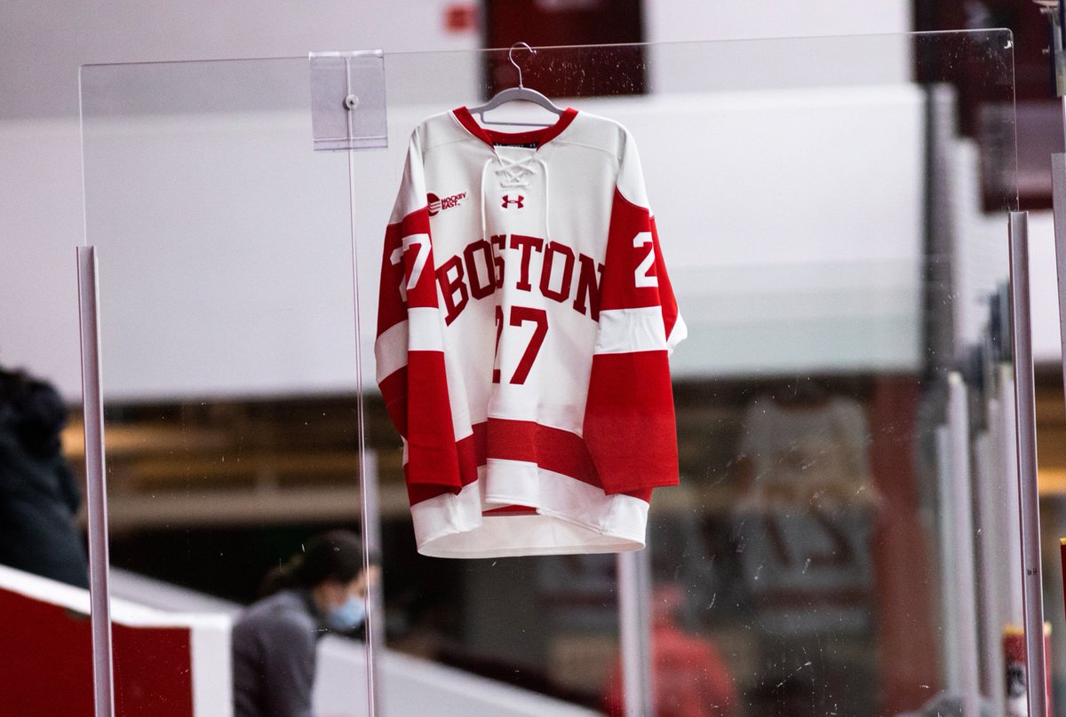 TerrierWHockey's tweet photo. Remembering our teammate. ❤️ https://t.co/FuhTZ8s9J6