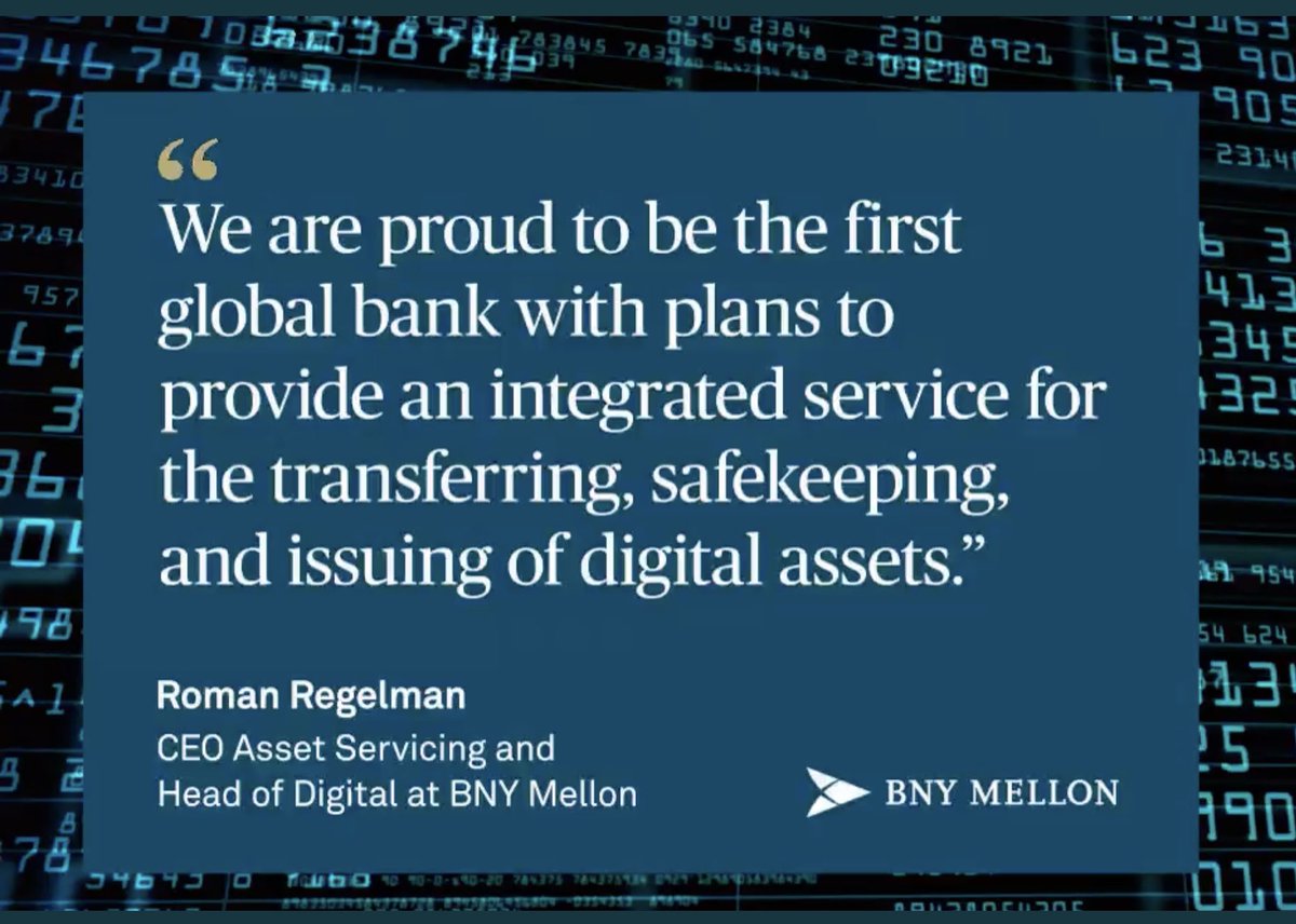 TonyFranG's tweet image. All the banks will eventually custody crypto/digital assets. #AdoptionIsComing #CryptoNews
