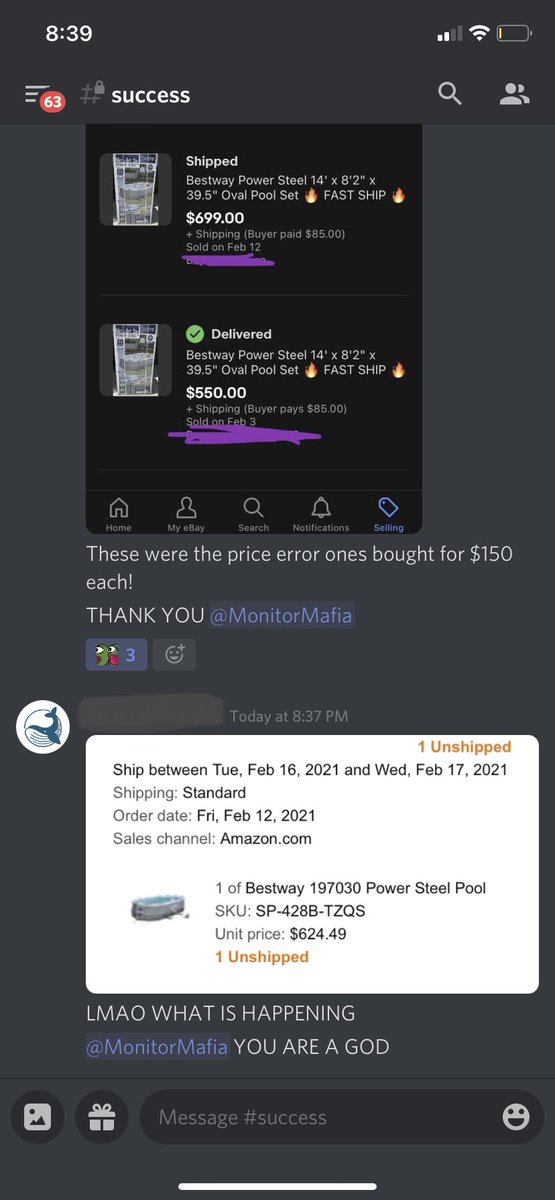 MonitorMafia's tweet photo. Back in December, we notified our members of these pools on Walmart that were price errors for $147.99. Our members have been making $350+ profit on each. 🚀🤷🏻‍♂️🔥 https://t.co/PbBXQU8wvp