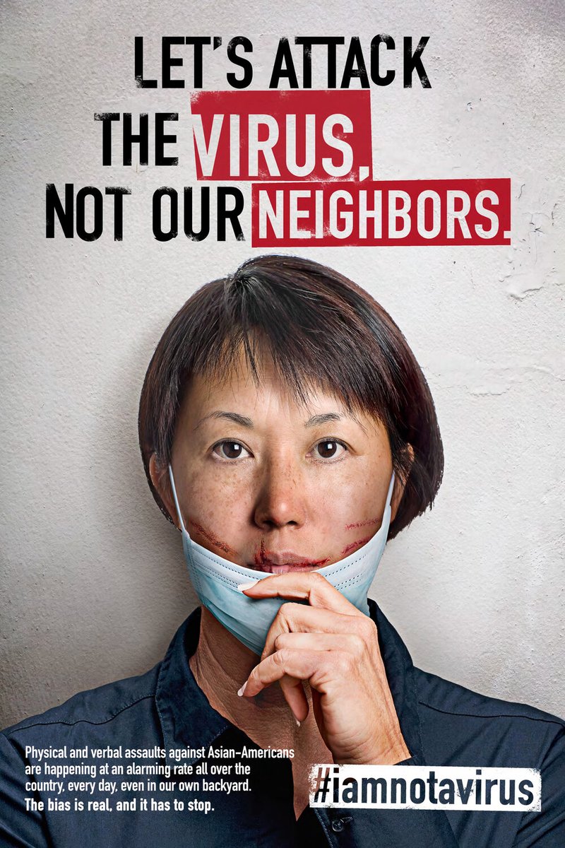 As an Asian Pacific Islander myself, I implore all my friends to be aware of the spike in hate crimes targeting Asians. Be diligent in protecting the community. #iamnotavirus