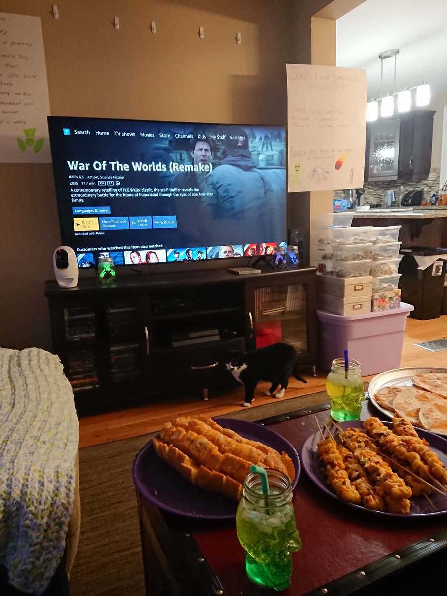 TheTwoSinisters's tweet photo. Slashed and Smashed weekend! We figured 'Apocalypse' was a good theme for this year, so we're starting with aliens and nuclear disasters (ergo the 'radioactive' drinks and alien face quesadillas) #SinisterSisters #SlashedandSmashed #SlashedandSmashedyear7 #apocalypse https://t.co/TZ7L0klUT6