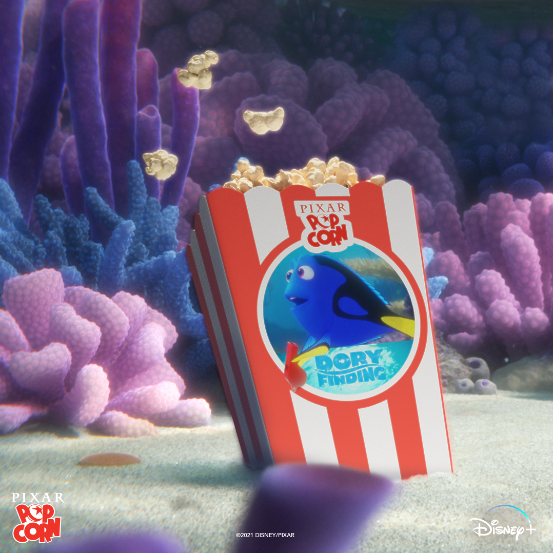 pixar popcorn disney 