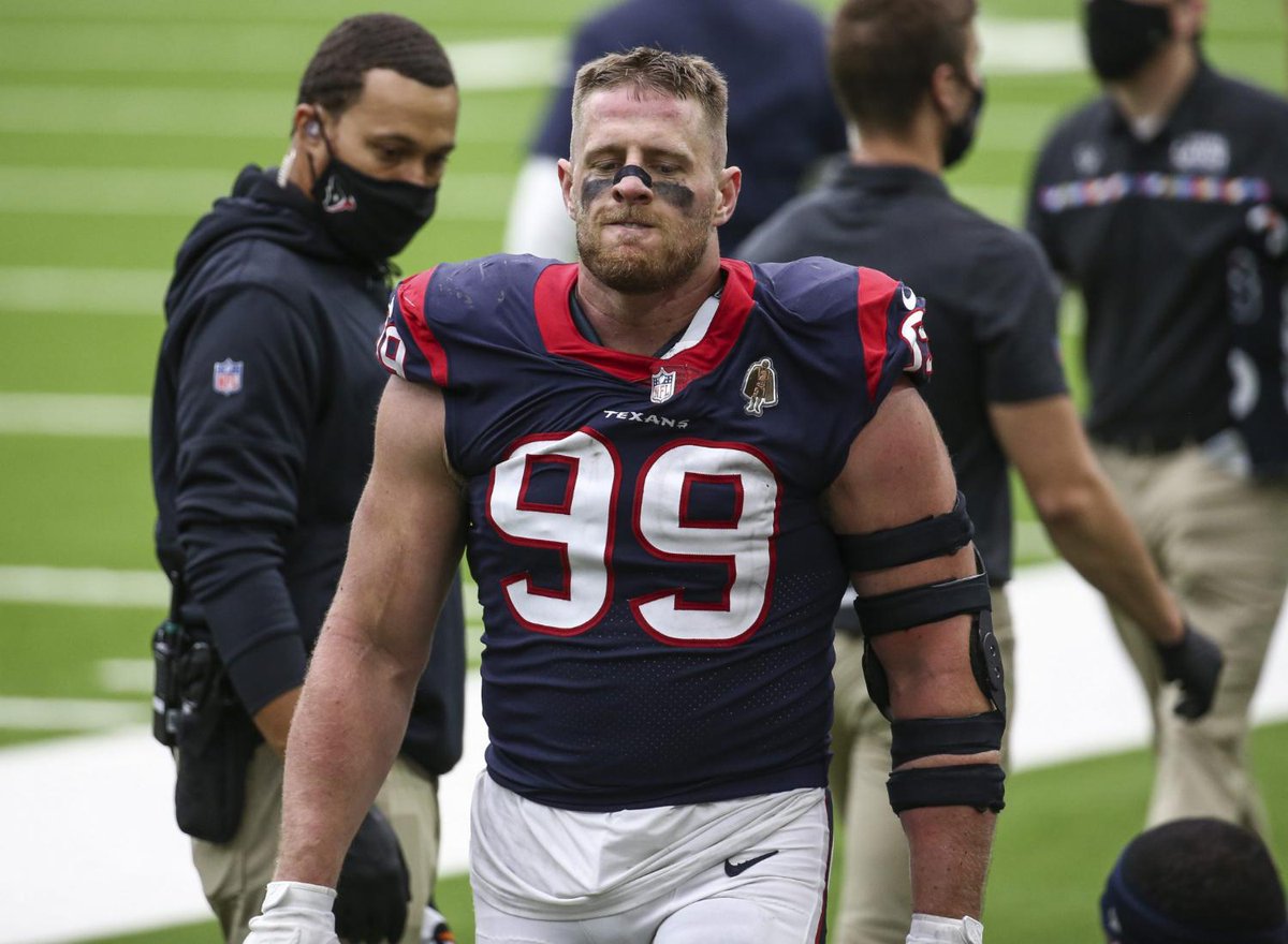 Houston has problems Texans part ways with J.J. Watt