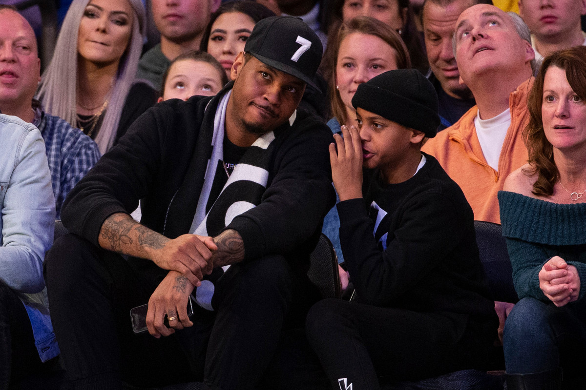 Carmelo Anthony's son to play high school basketball at NYC powerhouse