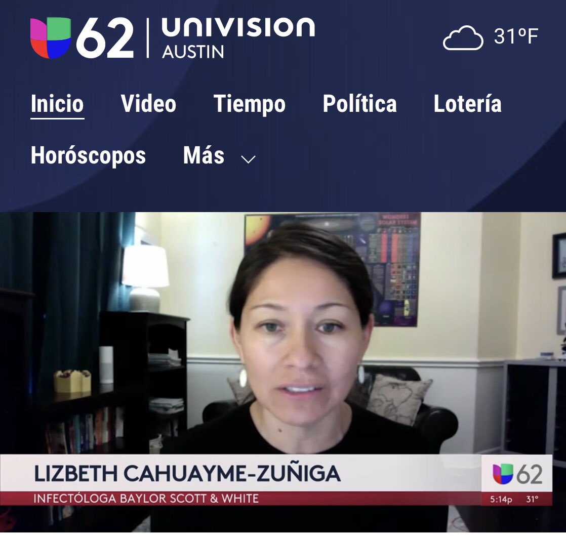 Conversando sobre #COVID19 y vacunas con a nuestra comunidad hispana. Muy importante de no bajar la guardia y continuar con las recomendaciones básicas de CDC! Use mascara 😷 6 pies de distancia ↔️ Lavado de manos 👐💦 Thank you @UnivisionNews @ChristyM_TX @GabeMartinezPR