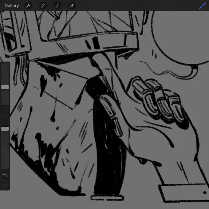 ok one more lil preview of the other thing i was drawing at the end of january...hopefully coming after valentine's day ????✨ 