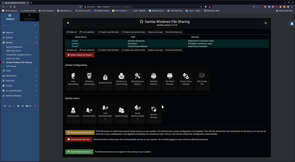 Soft4Linux's tweet image. Artix Linux Runit + Webmin + fakesystemctl proper operation, has been confirmed.

Next personal target, Virtualmin