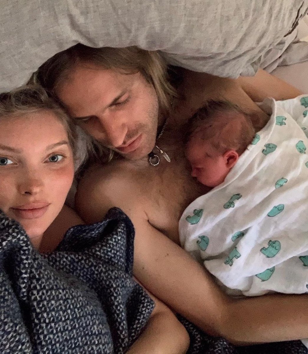 CoutureIsBeyond's tweet photo. Congratulations to Elsa Hosk and Tom Daly! The couple welcomed Tuulikki Joan Daly yesterday 🤍 https://t.co/pwhIihUJPC
