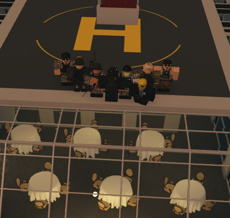RepublicPeru's tweet photo. Peruvian and Korean Joint forces after suppressing a terrorist insurgency within Peru (ROBLOX) https://t.co/bXR9UcxyAf