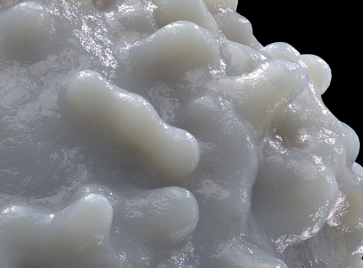 updesign's tweet photo. loving my wet n squishy texture rendered with #redshift in #cinema4d https://t.co/gbKTDbdnk7