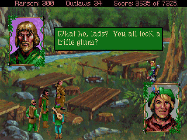 Conquests of the Longbow ($3.59) - an hidden gem of a Sierra point and click! take on the sherriff of nottingham and far more in this beautiful, ambitious game, written by none other than the creator of Jem and the Holograms, Christy Marx!  https://www.gog.com/game/conquests_of_the_longbow