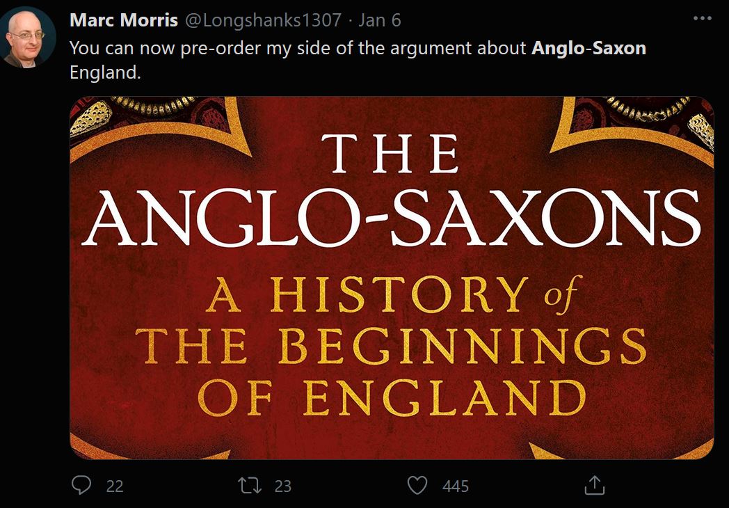 Scholars do a disservice by purposefully misleading the public. Context: the 1st 2 tweets argue  @garyyounge is not English "Anglo-Saxon" but wyte supremacist Richard Spencer is a more legit Englishman. Now look at the 3rd use by a scholar whose repeated use is irresponsible. 5/
