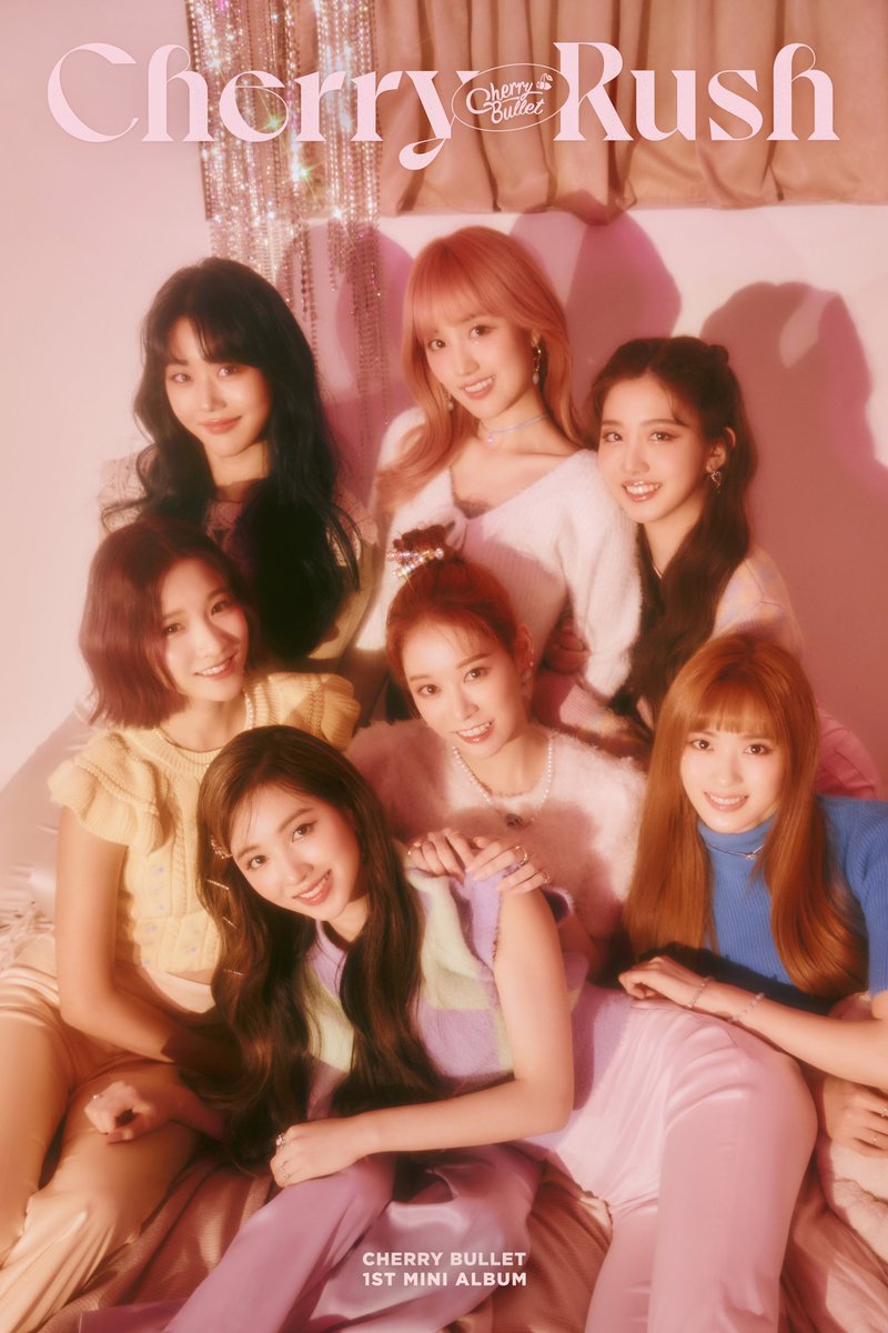 Cherry Bullet (체리블렛) is FNC girlgroup consist 7 member! Haeyoon Yuju Bora Jiwon Remi Chaerin May! 