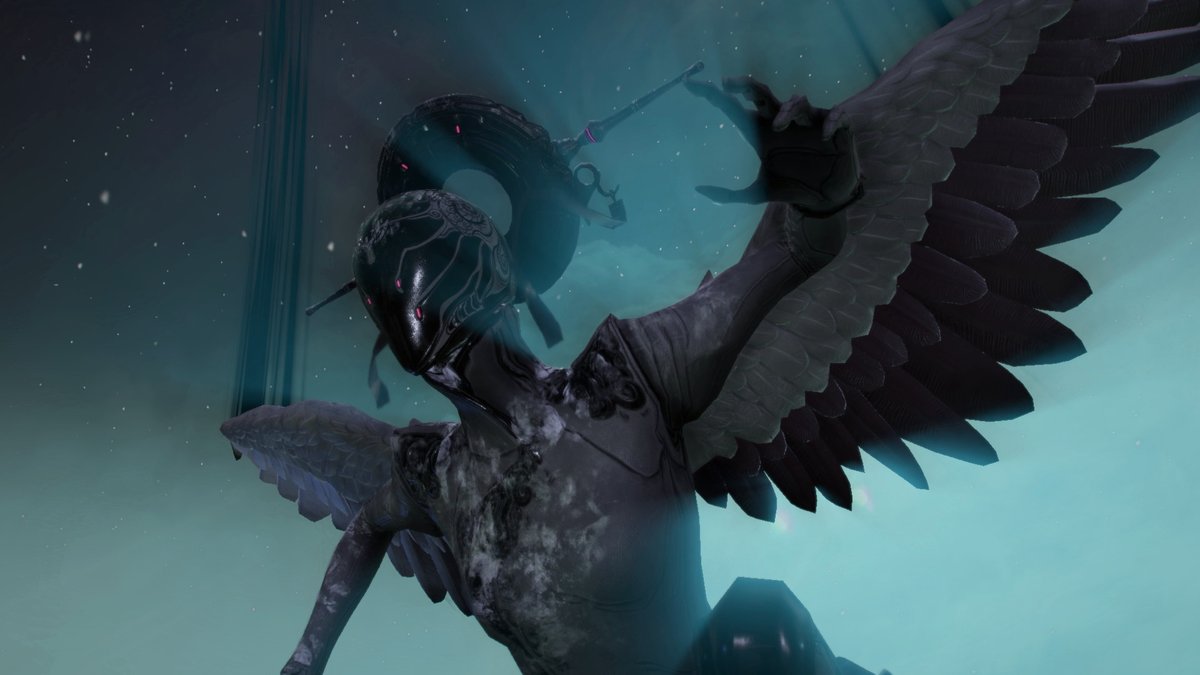 Vamppy_'s tweet photo. Trying to get back to doing more capturas in @PlayWarframe. I present the Frozen Angel of Darkness..
#warframe #warframefashion #fashionframe #trinityprime
#capturaart https://t.co/xejAH5ACY9