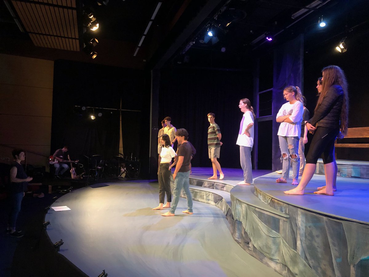 DRAMA // Year 12 play rehearsal under direction from Angela Morosin &amp; Pia Midgley #WeAreBarker