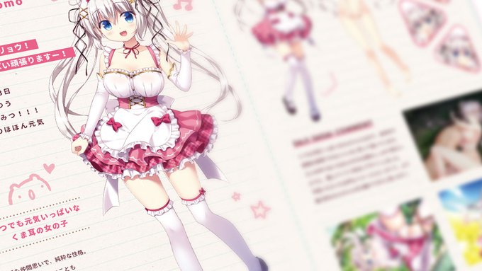 『アイランドダイアリー』パッケージ版封入特典のビジュアルブックこんなかんじです!たっぷり合計36ページで、ももちゃんたちの情報やイベント絵、特典絵を網羅し てますー。デザイナーさんがすっごくかわいくしてくれたので早く現物みてもらいたいですっ✧*。#ISLANDDIARY 