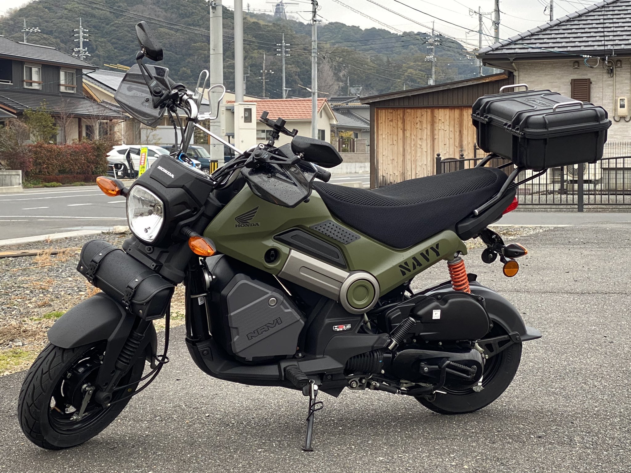 HONDA NAVI110 ホンダ ナビ110 リアキャリア、ラゲッジBOX LEDライト HONDA NAVI110 ホンダ ナビ110 リアキャリア、ラゲッジBOX LEDライト