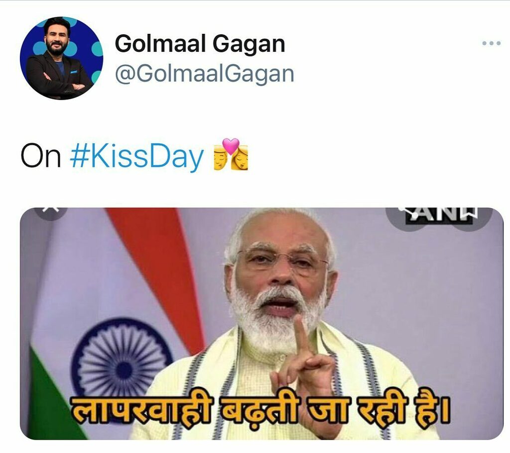 Dheere dheere ये क्या हो रहा है ? सतर्क रहें ! #kissday 😷💋

.
.
.
.

.⁣
#rvcjinsta #backbenchers #mirzapurseason2 #chandigarh #memes😂 #followforfollowback #meme #funny #funnymemes #sarcasm #valentineday #india #valentinememes #memes #comedymemes #bbk… instagr.am/p/CLOanI2HSNO/