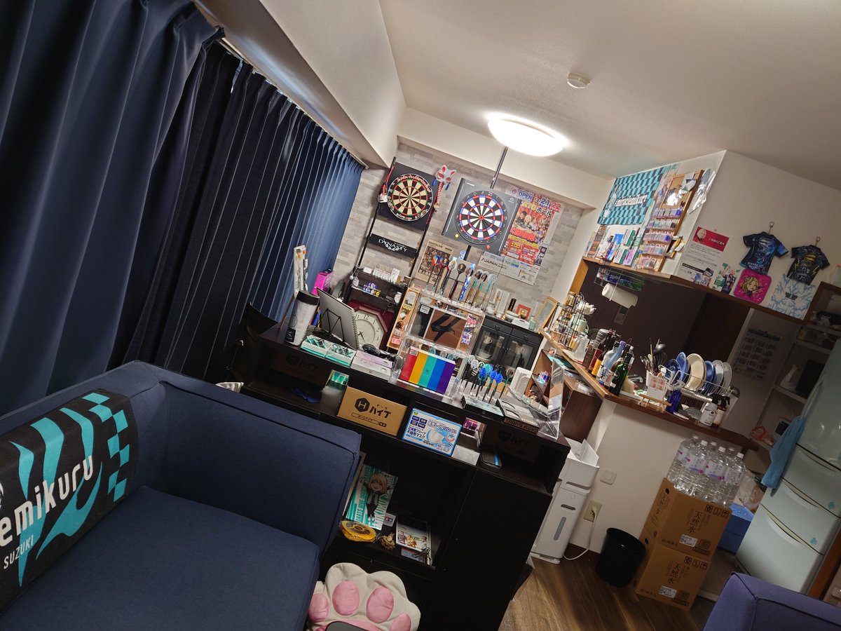 amamaru_yuki's tweet photo. 鈴木未来プロコレクション
39ROOM　あままる店
改装完了(*´ω｀*)
＃ダーツ神棚 https://t.co/lo6BDzMhXy