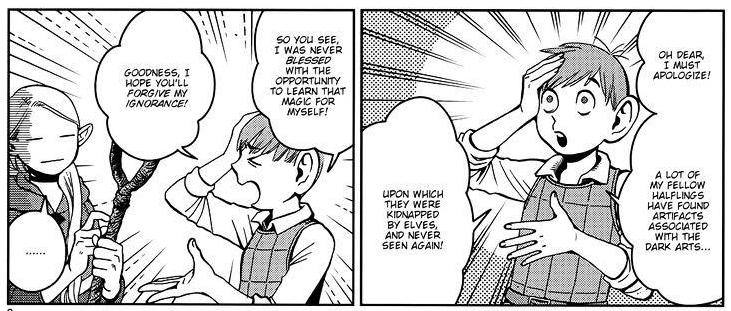 the thing about dungeon meshi is that every member of the party is an incredible comedy duo with every other member of the party 