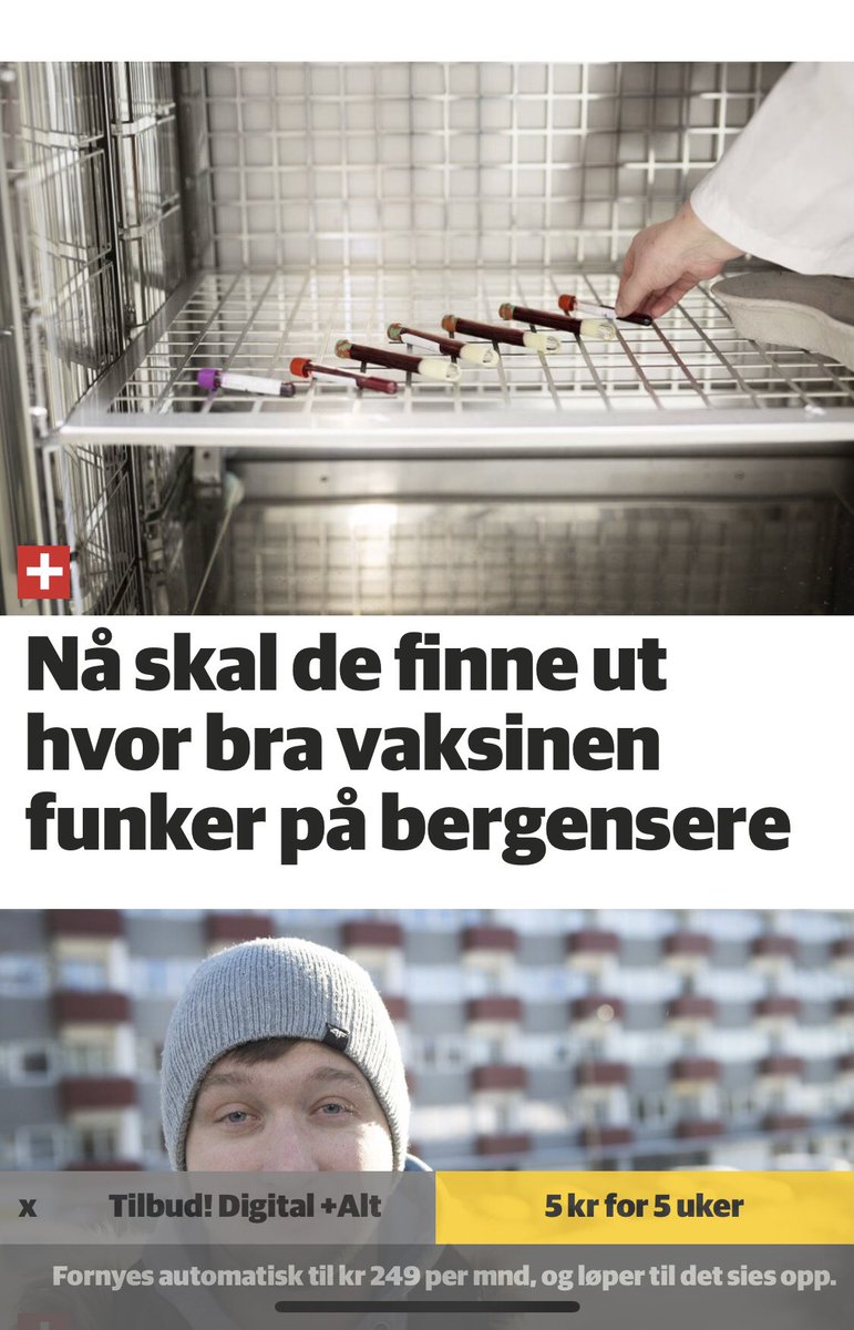 Ja, for vi er jo ikke vanlige mennesker vi.