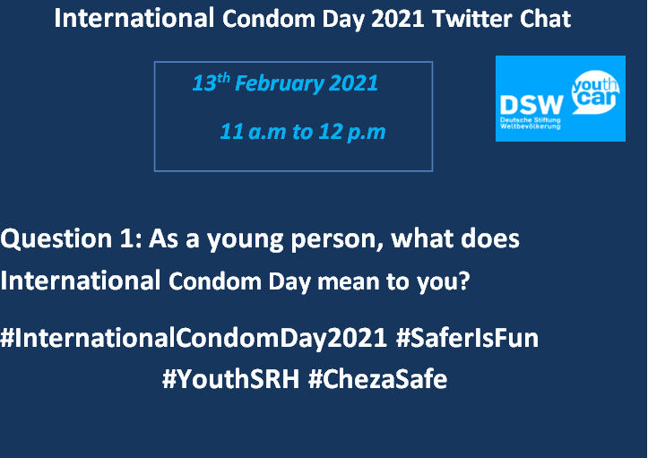 ACDCenterKE's tweet photo. What does this day represent to young people? #InternationalCondomDay2021 #SaferIsFun #ChezaSafe #YouthSRH 
@raccemaurice @brucenjuguna01 https://t.co/zF5Dp7kgzr