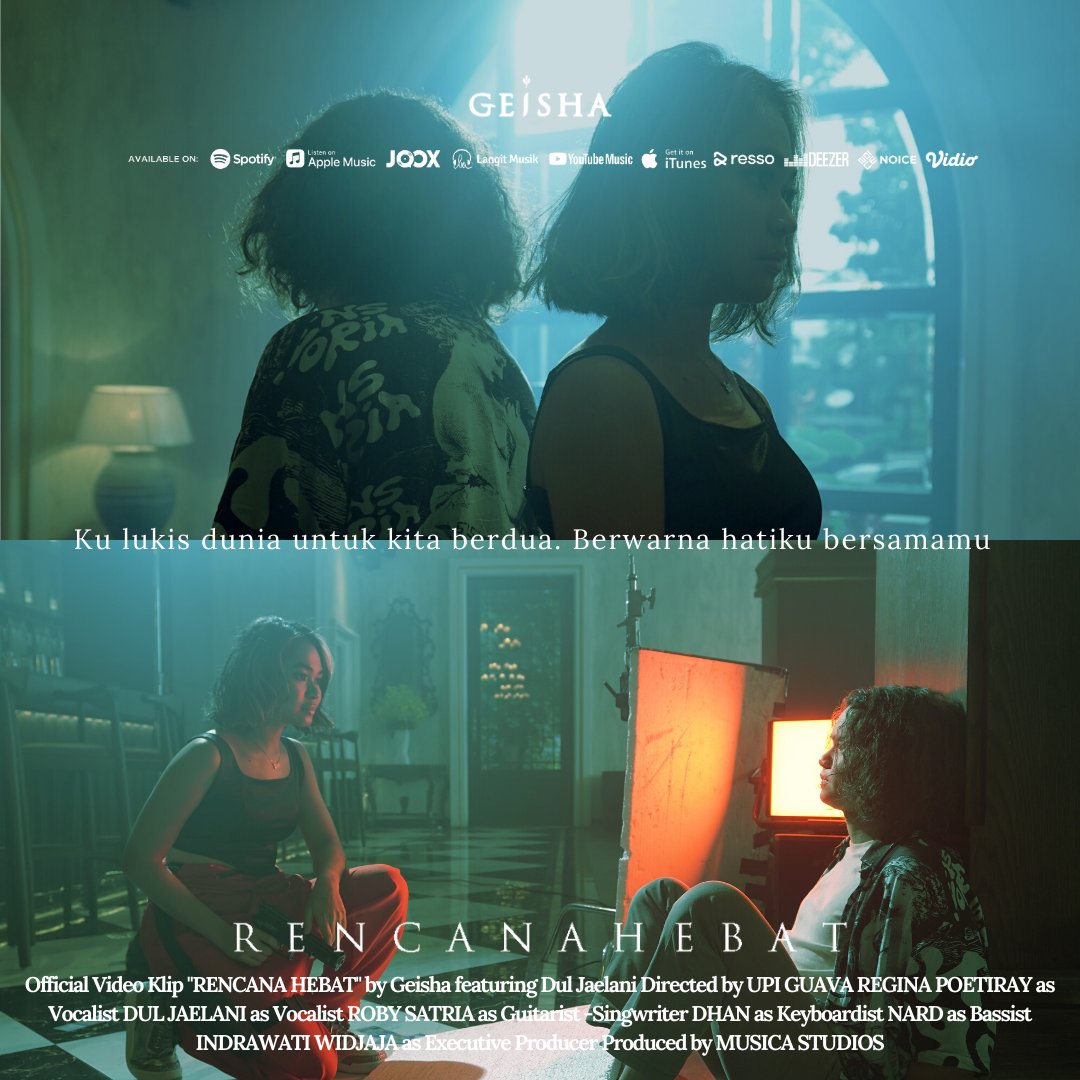 #RencanaHebat on all dsp and youtube