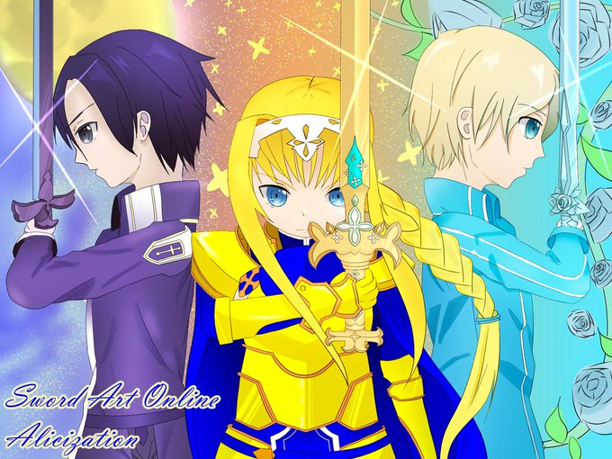 Sao幼馴染のtwitterイラスト検索結果 古い順