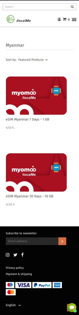 Despite the unfortunate events in Myanmar, we would like to confirm that <a href="/IlocalMe/">ilocalMe</a> is still capable of providing internet connectivity for eSIM compatible devices locally.
 You can request your eSIM data for Myanmar here> ilocalme.co/en/c/esim-iloc…
 
#myanmar #eSIM #mobiledata