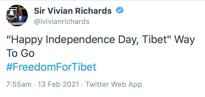 taparam's tweet photo. A story to remind how vacuous Bollywood activism is. It is from a little less than a decade ago when the film Rockstar was about the be released. A.R. Rahman's spectacular music had created a lot of buzz around the film. #FreedomForTibet https://t.co/XdgrhrMXIv