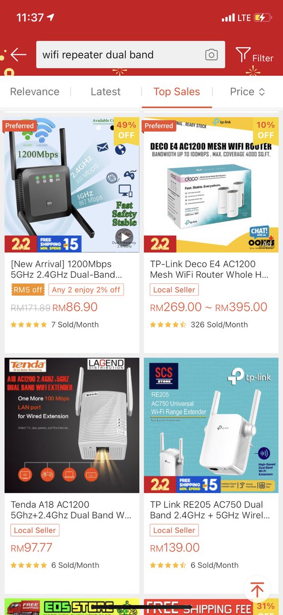 Q/A 4 : “Bang,tenet saya dah laju tapi naik tgkat atas je kdg2 wifi slow dan tak konnek”Ramai jugak tanya soalan ni, solution dia bergantung pada modal dan keluasan rumah korang.Murah -WIFI REPEATER.-cari yg dual band.Kelemhan SPEED DROP CKT, kena msk password semula.